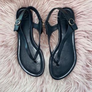 Tory Burch Authentic T-strap Sandals Worn Once